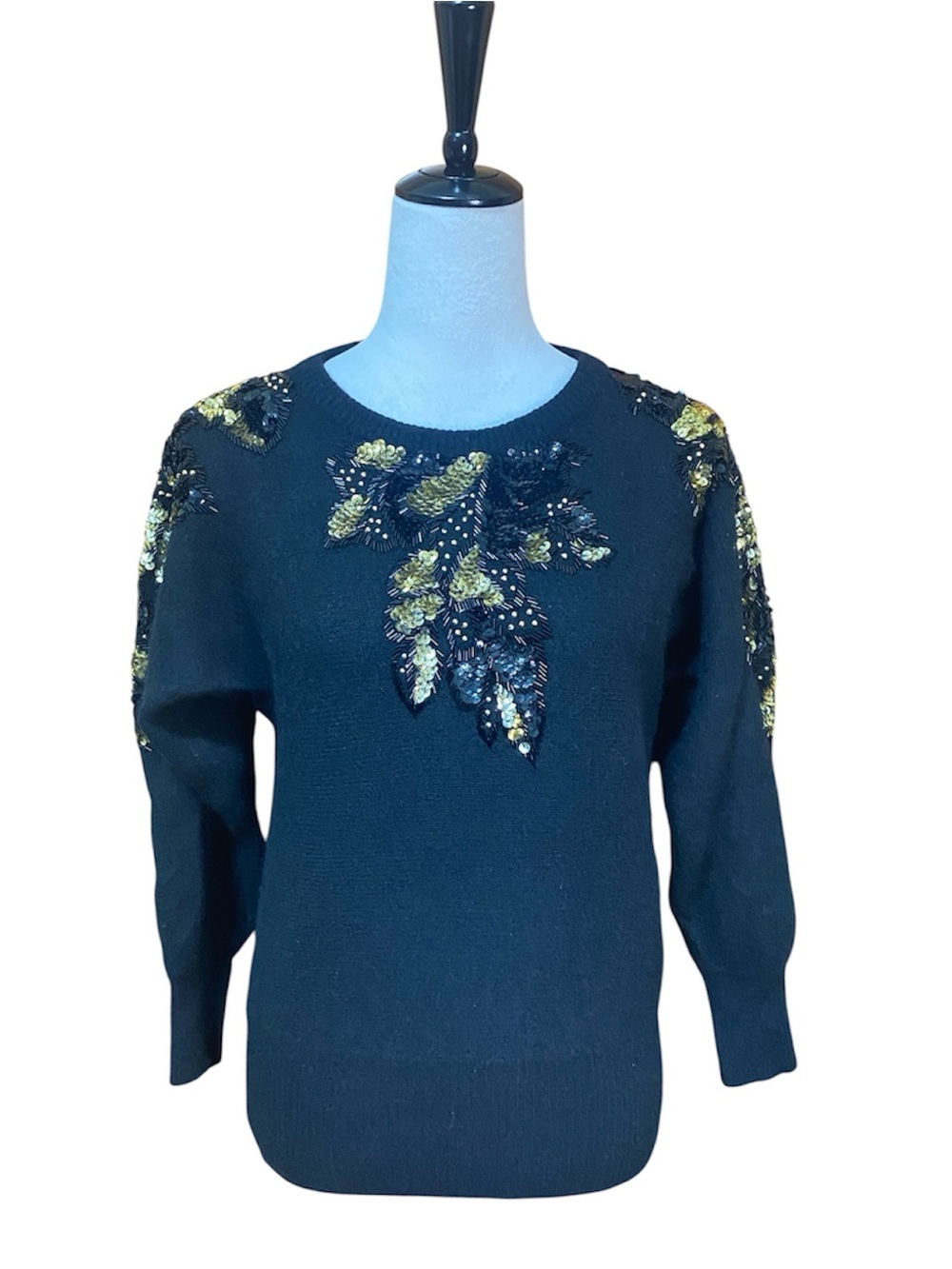 Vintage 1980s Jane Ashley Embellished Sweater